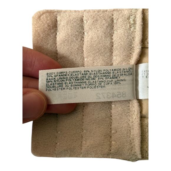 Wacoal 854372 Staying Power wire free strapless bra tan size 36DDD 36F - Picture 5 of 7